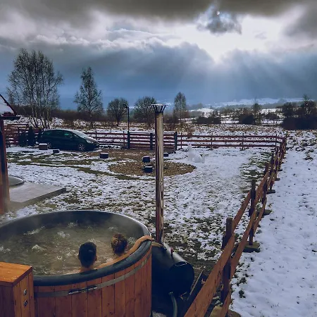 Drewniane Domki Z Prywatnym Jacuzzi I Widokiem Na Gory - Klimatyczny Kompleks W Gorach Izerskich #Widogruszka Grudza Exterior photo