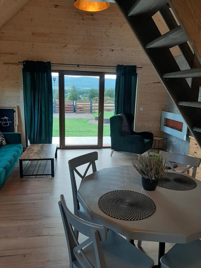 Chalet Drewniane Z Prywatnym Jacuzzi I Widokiem Na Gory - Klimatyczny Kompleks W Gorach Izerskich #widogruszka *