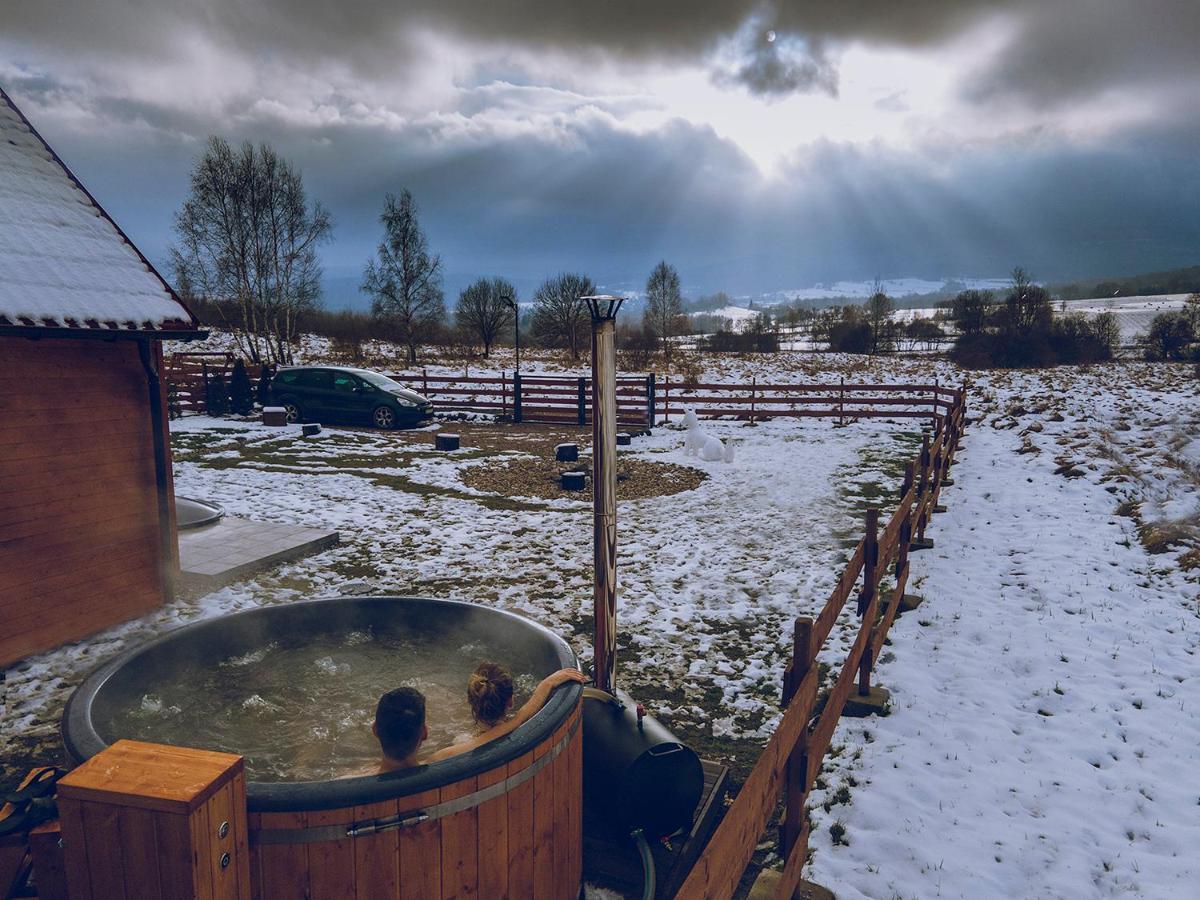 Drewniane Z Prywatnym Jacuzzi I Widokiem Na Gory - Klimatyczny Kompleks W Gorach Izerskich #widogruszka Chalet