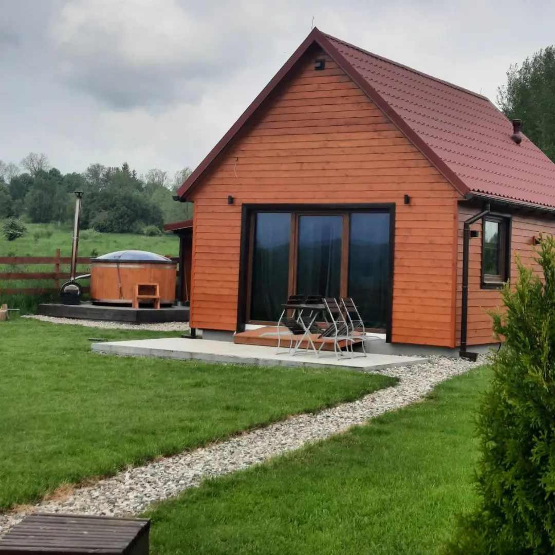 Drewniane Z Prywatnym Jacuzzi I Widokiem Na Gory - Klimatyczny Kompleks W Gorach Izerskich #widogruszka Chalet Grudza